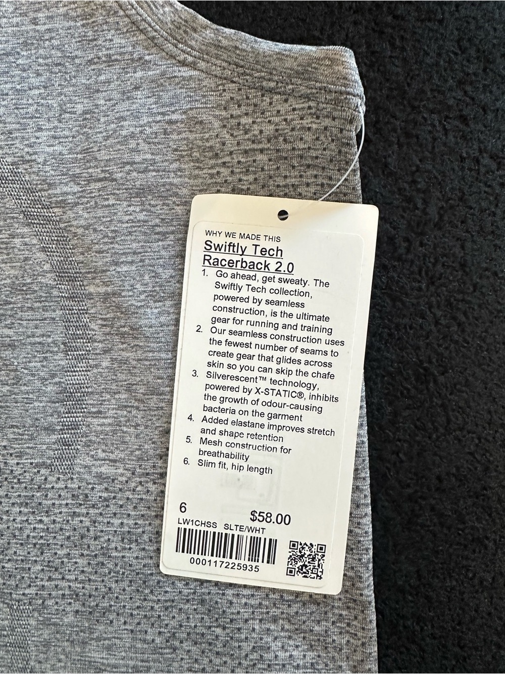 Lululemon Swiftly Tech Racerback 2.0 - Picture 4 of 4
